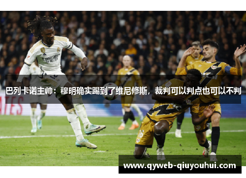 巴列卡诺主帅:穆明确实踢到了维尼修斯,裁判可以判点也可以不判 巴列卡诺主帅:穆明确实踢到了维尼修斯,裁判可以判点也可以不判