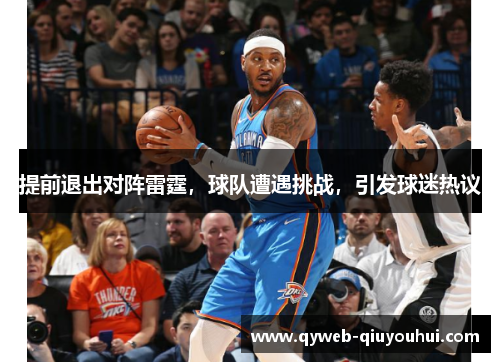 提前退出对阵雷霆，球队遭遇挑战，引发球迷热议